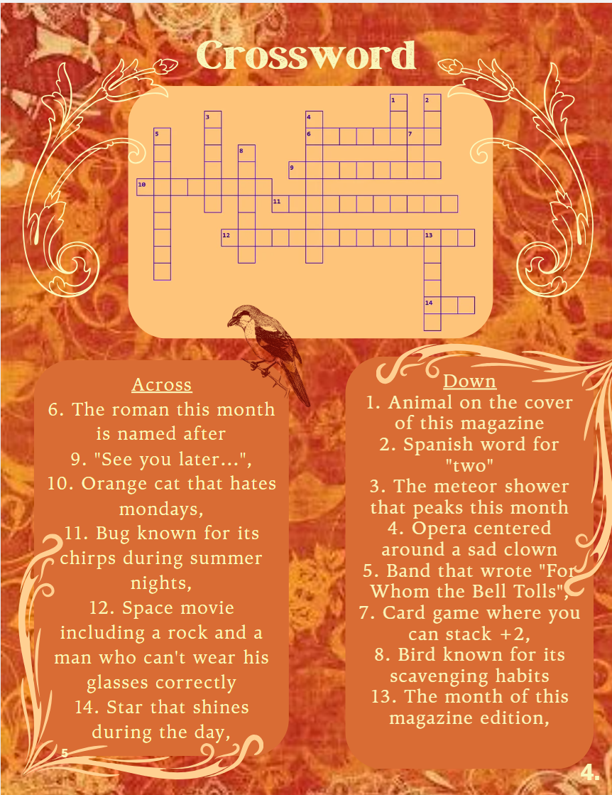 Crossword page